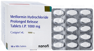 Cetapin Xr 1000mg Tablet 15