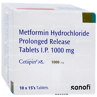 Cetapin Xr 1000mg Tablet 15