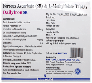 Dailyiron Sr Tablet 15