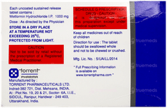 Dibeta Sr 1Gm Tablet 10 Dibeta Sr 1Gm Tablet 10
