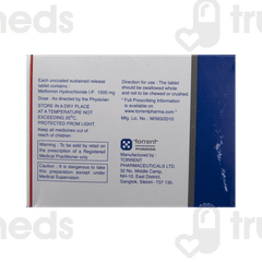 Dibeta Sr 1gm Tablet 10