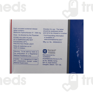 Dibeta Sr 1gm Tablet 10