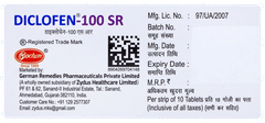 Diclofen 100 Sr Tablet 10 Diclofen 100 Sr Tablet 10