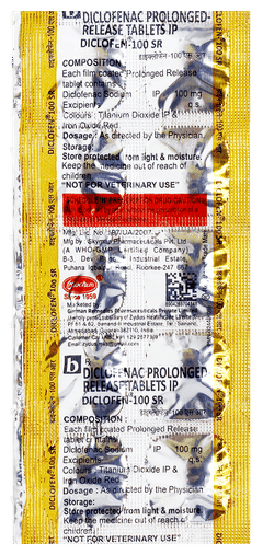 Diclofen 100 Sr Tablet 10 Diclofen 100 Sr Tablet 10