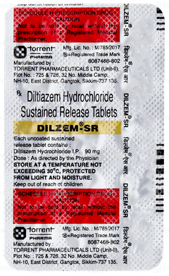 Dilzem Sr Tablet 15 Dilzem Sr Tablet 15