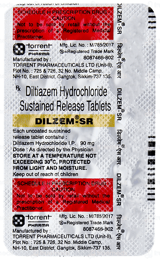 Dilzem Sr Tablet 15