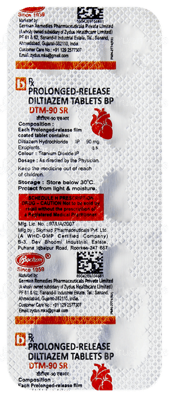 Dtm 90 Sr Tablet 10