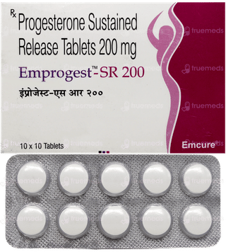 Emprogest Sr 200 Tablet 10