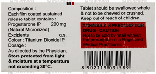 Emprogest Sr 200 Tablet 10