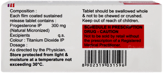Emprogest Sr 300 Tablet 10