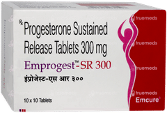 Emprogest Sr 300 Tablet 10 Emprogest Sr 300 Tablet 10
