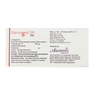 Eternogest 200 Mg Tablet Sr 10