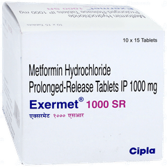 Exermet 1000 Sr Tablet 15 Exermet 1000 Sr Tablet 15