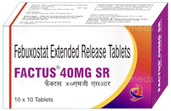 Factus 40 MG Tablet Sr 10 Factus 40 MG Tablet Sr 10