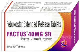 Factus 40 MG Tablet Sr 10