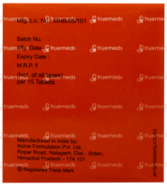 Fenak Sr Tablet 15 Fenak Sr Tablet 15