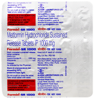 Formin Sr 1000 Tablet 15
