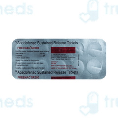 Freenac 200 MG Tablet Sr 10 Freenac 200 MG Tablet Sr 10