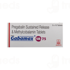Gabamax Sr 75 Tablet 10 Gabamax Sr 75 Tablet 10
