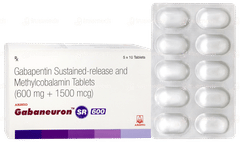 Gabaneuron Sr 600 Tablet 10 Gabaneuron Sr 600 Tablet 10