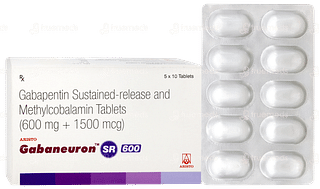 Gabaneuron Sr 600 Tablet 10