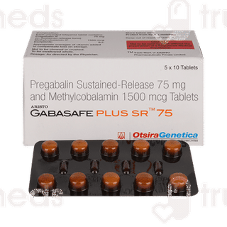 Gabasafe Plus Sr 75 Tablet 10