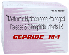 Gepride M 1 Tablet 10 Gepride M 1 Tablet 10