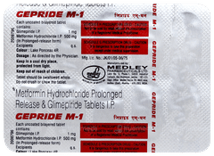 Gepride M 1 Tablet 10 Gepride M 1 Tablet 10