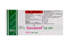 Gesterol Sr 200 Tablet 10 Gesterol Sr 200 Tablet 10