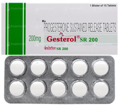 Gesterol Sr 200 Tablet 10 Gesterol Sr 200 Tablet 10