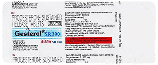 Gesterol Sr 300 Tablet 10