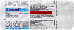 Gesterol Sr 300 Tablet 10 Gesterol Sr 300 Tablet 10