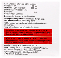 Glimicure M0.5 Tablet 15 Glimicure M0.5 Tablet 15