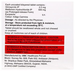 Glimicure M0.5 Tablet 15