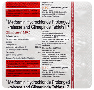 Glimicure M0.5 Tablet 15