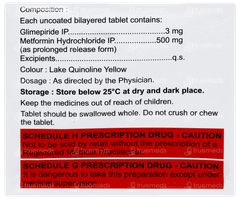 Glimisave M3 Tablet Pr 15 Glimisave M3 Tablet Pr 15