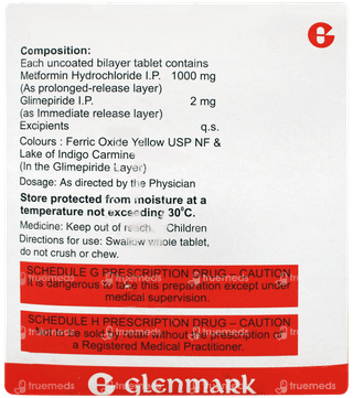 Glimulin 2 Mf Forte Tablet 15