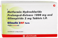 Glimulin 2 Mf Forte Tablet 15 Glimulin 2 Mf Forte Tablet 15