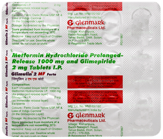 Glimulin 2 Mf Forte Tablet 15