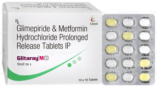 Glitaray M 3 Tablet 15