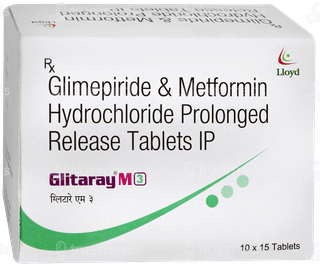 Glitaray M 3 Tablet 15