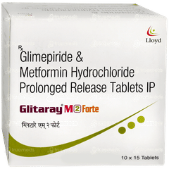 Glitaray M 2 Forte Tablet 15