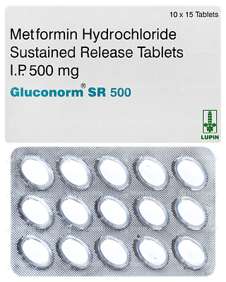 Gluconorm Sr 500 Tablet 15