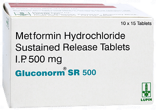 Gluconorm Sr 500 Tablet 15