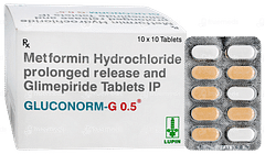 Gluconorm G 0.5 Tablet 10