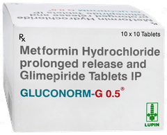 Gluconorm G 0.5 Tablet 10 Gluconorm G 0.5 Tablet 10