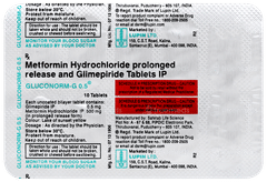 Gluconorm G 0.5 Tablet 10 Gluconorm G 0.5 Tablet 10