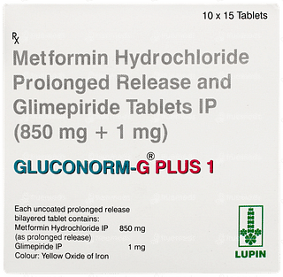 Gluconorm G Plus 1 Tablet 15