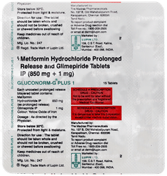 Gluconorm G Plus 1 Tablet 15 Gluconorm G Plus 1 Tablet 15