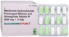 Gluconorm G Plus 3 Tablet 15